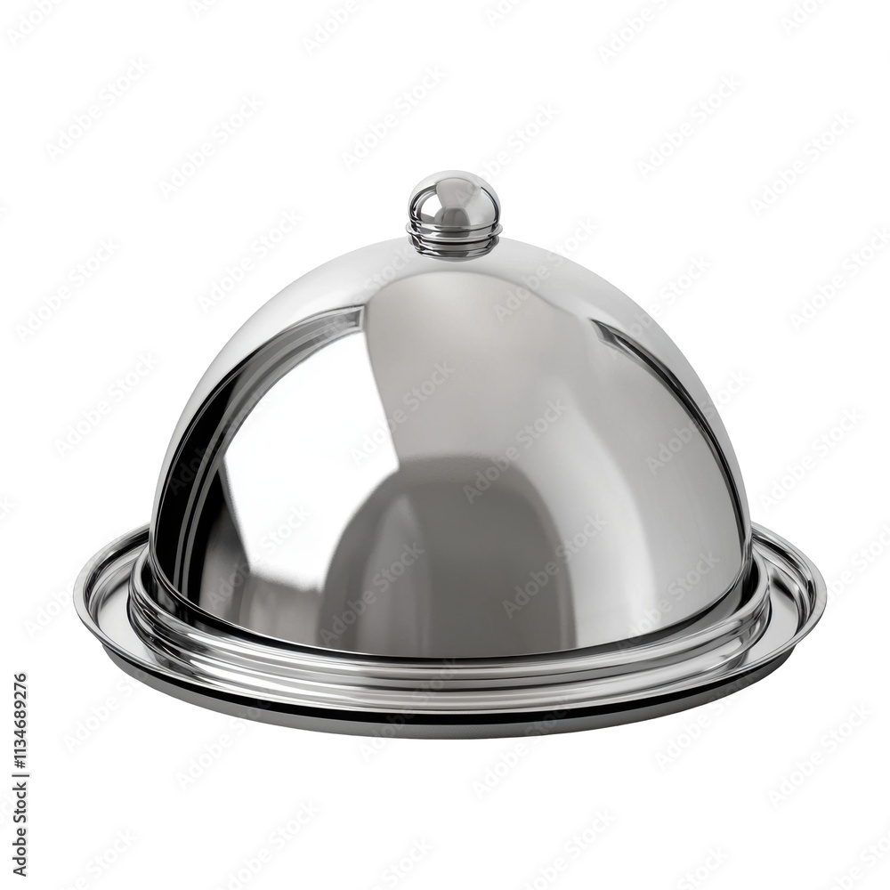 Silver Serving Dish with Lid Isolated on PNG Transparent Background Silver Serving Dish with Lid Isolated on PNG Transparent Background