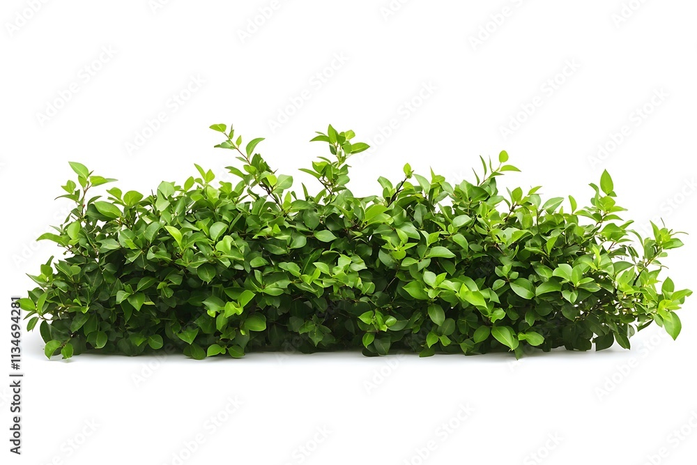 Obraz premium Rosemary bush isolated on white background.