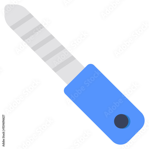 Modern design icon of nail filer
