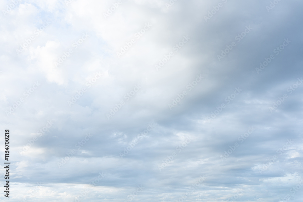 Obraz premium Soft White Clouds Cloudy Sky Blue Sky Background Nature Texture