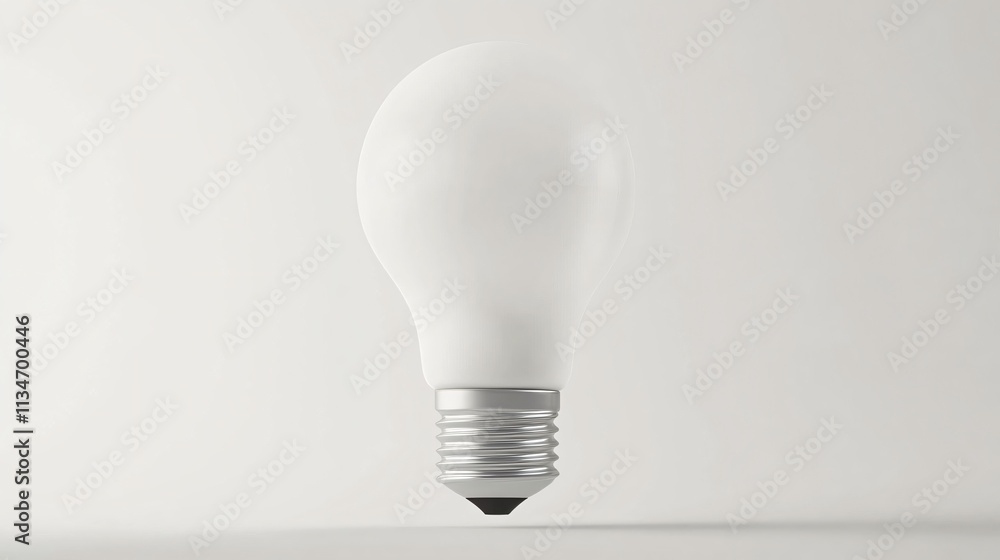 Bright Light Bulb Vector Isolated Illustration for Professional Designs Bright Light Bulb Vector Isolated Illustration for Professional Designs