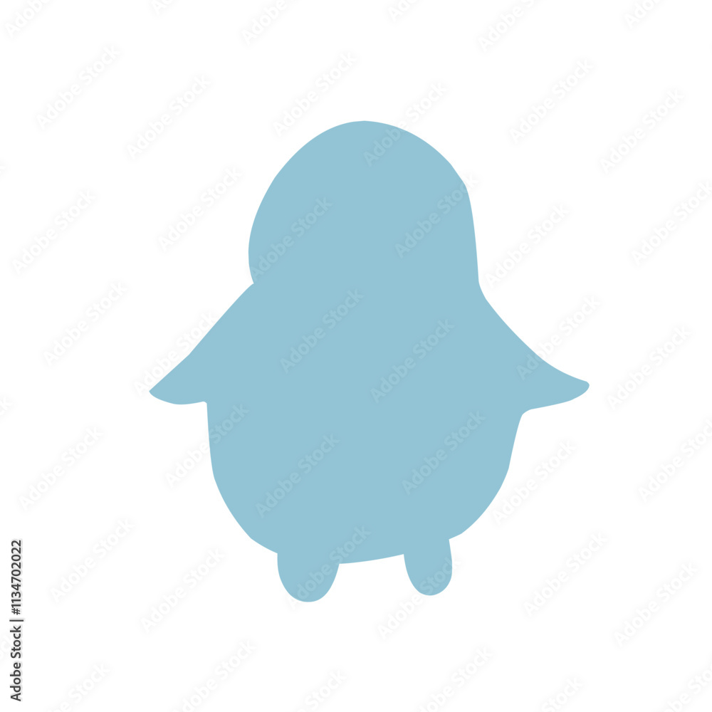 Seafood silhouettes flat icon