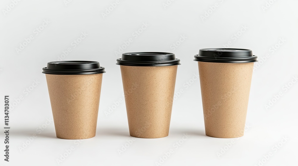 Coffee Cup For Mockup, Generative AI Coffee Cup For Mockup, Generative AI