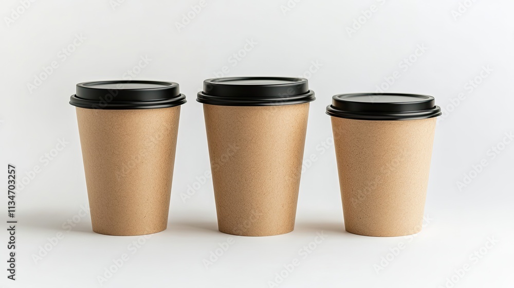 Coffee Cup For Mockup, Generative AI Coffee Cup For Mockup, Generative AI