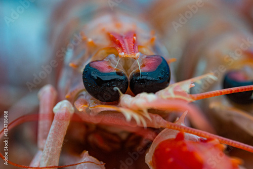 Photography Close-up cooked, fresh Scottish langoustines (nephrops norvegicus) - also known as Scampi, Dublin Bay prawn and Norway lobster