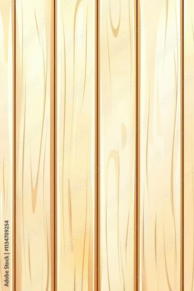 Fototapeta premium Abstract Light Beige Wooden Panel Texture