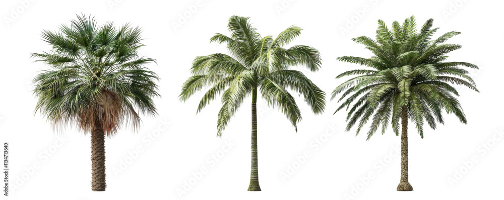 Palm Trees Isolated on PNG Transparent Background Palm Trees Isolated on PNG Transparent Background