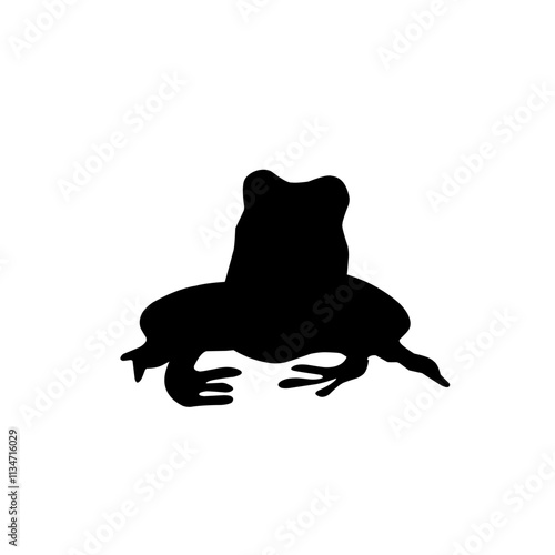 Frog silhouettes