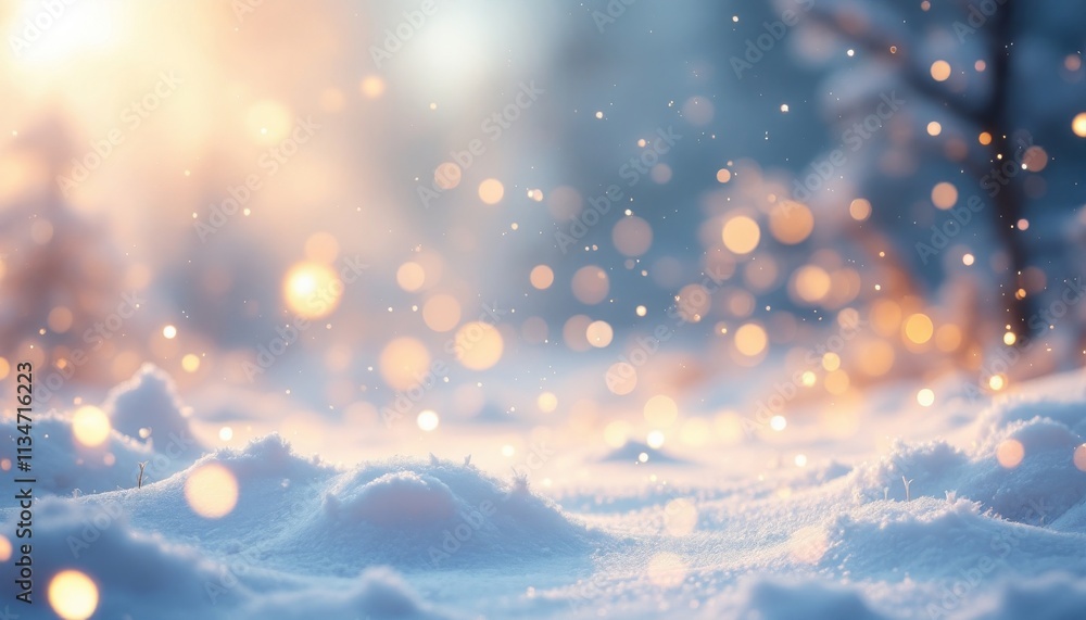 Naklejka premium abstract winter background