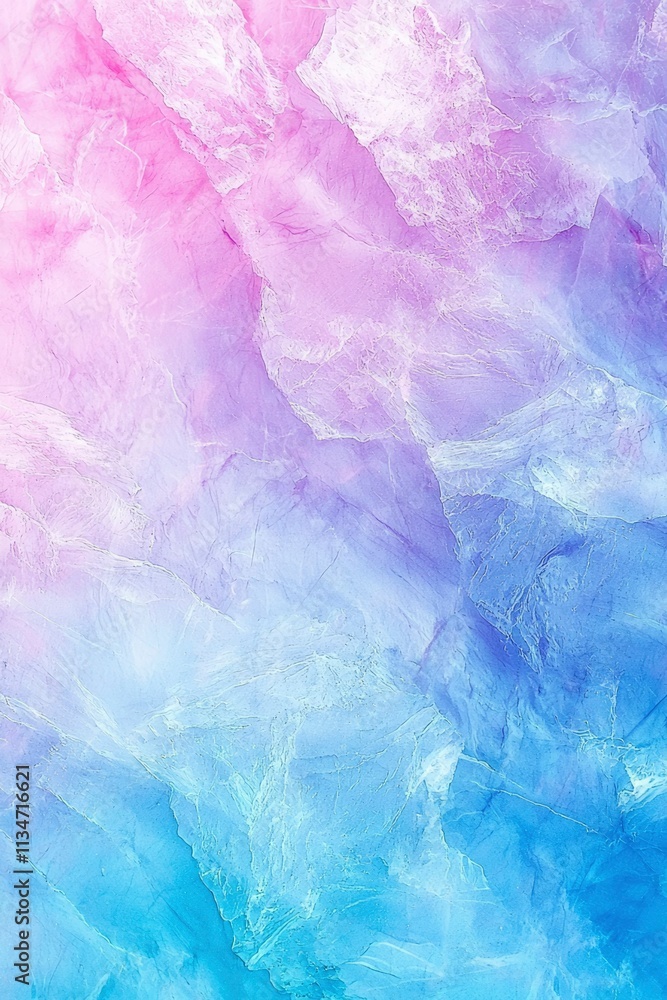 Fototapeta premium Abstract Pastel Blue and Purple Textured Art