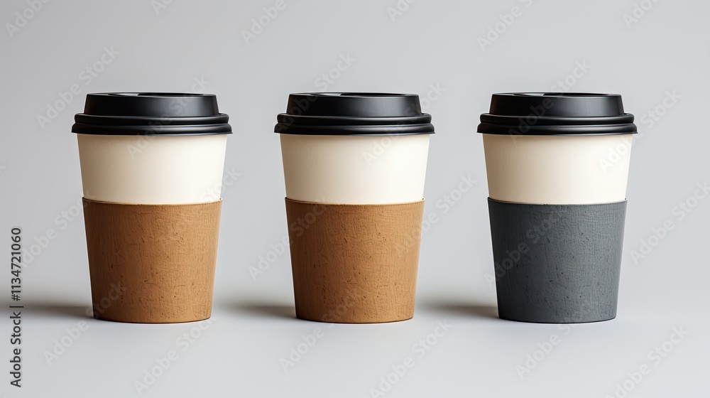 Coffee Cup For Mockup, Generative AI Coffee Cup For Mockup, Generative AI