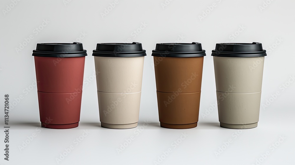 Coffee Cup For Mockup, Generative AI Coffee Cup For Mockup, Generative AI
