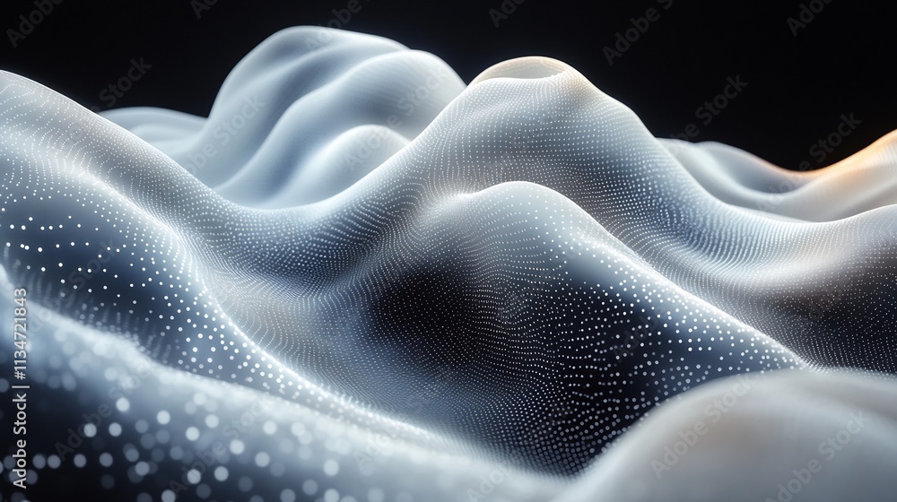 Fluid geometric patterns smooth flowing transitions between shapes creating abstract sense of motion within structured forms Fluid geometric patterns smooth flowing transitions between shapes creating abstract sense of motion within structured forms