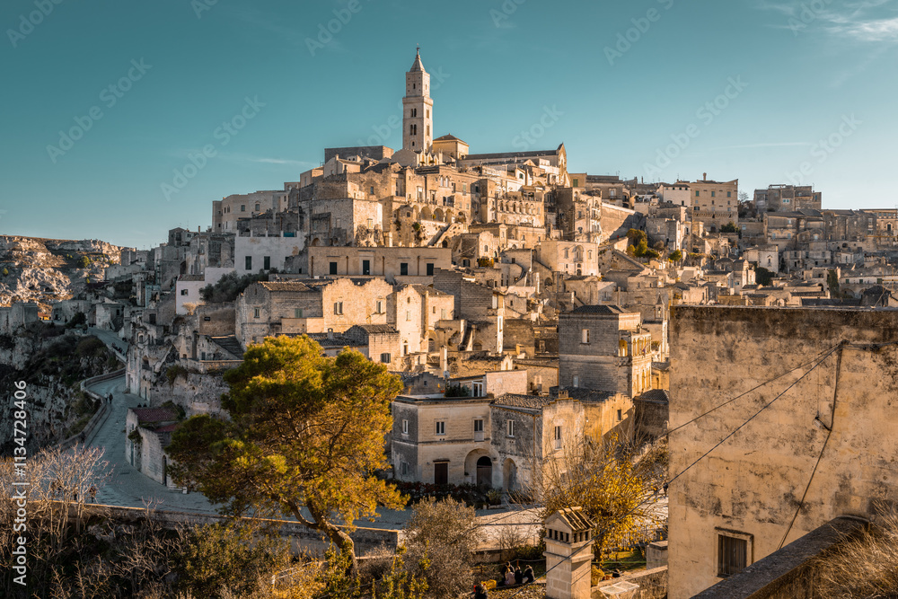 Ancient town of Matera, Basilikata, Italy. Ancient town of Matera, Basilikata, Italy.