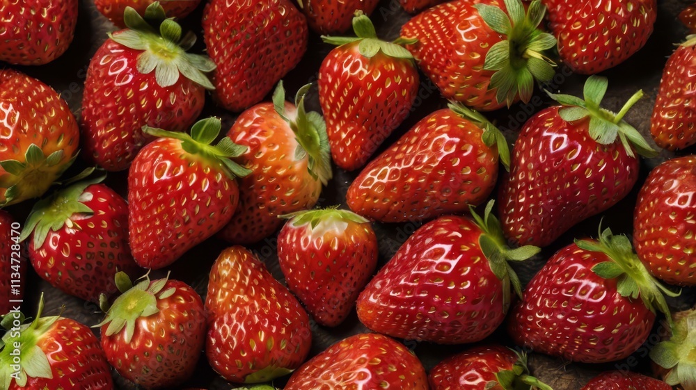 many strawbery delicious many strawbery delicious
