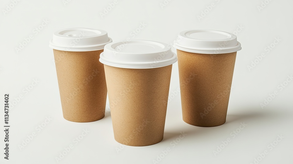 Coffee Cup For Mockup, Generative AI Coffee Cup For Mockup, Generative AI