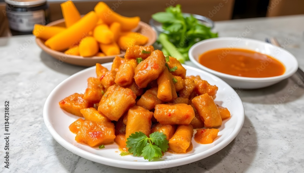 Spicy Gnocchi with Orange Sauce Spicy Gnocchi with Orange Sauce
