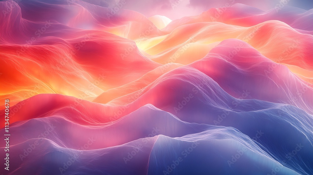 Abstract fluid shapes soft luminous edges glowing like neon flowing seamlessly a surreal futuristic space Abstract fluid shapes soft luminous edges glowing like neon flowing seamlessly a surreal futuristic space