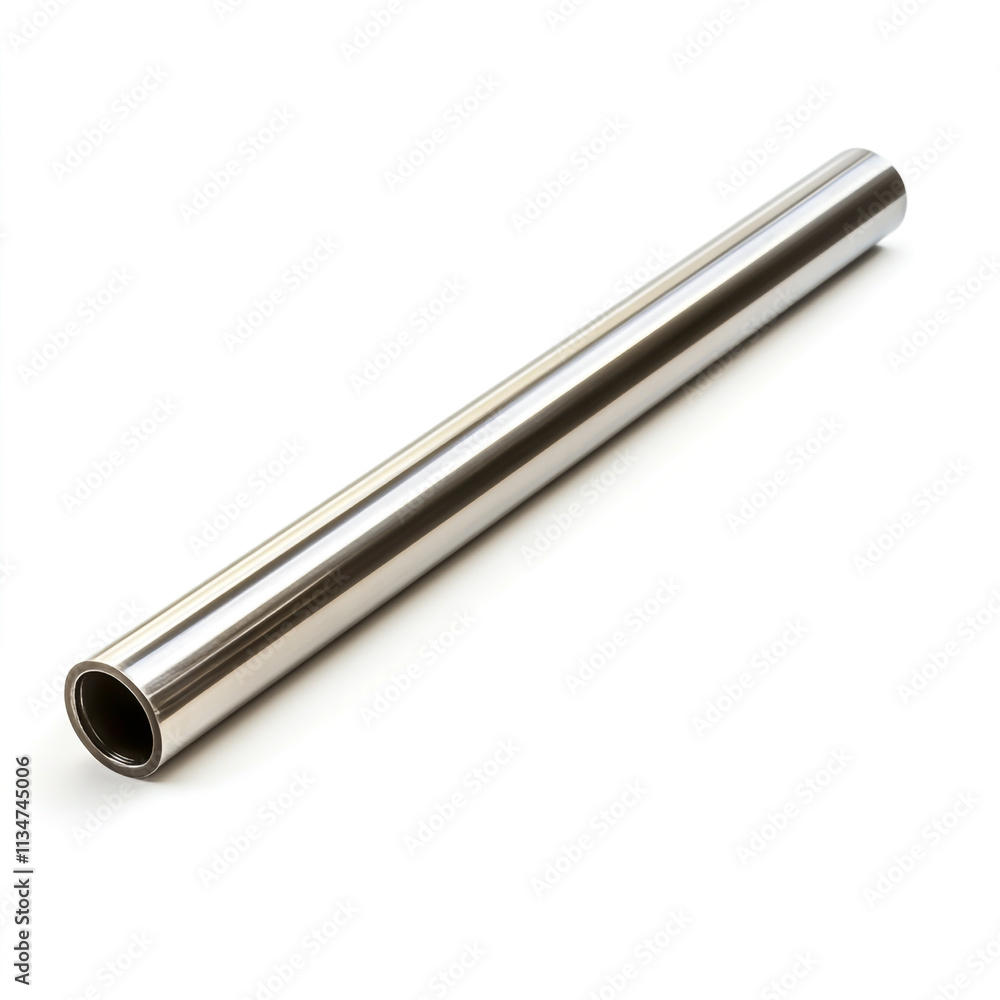 Stainless Steel Pipe Isolated on white background. Stainless Steel Pipe Isolated on white background.