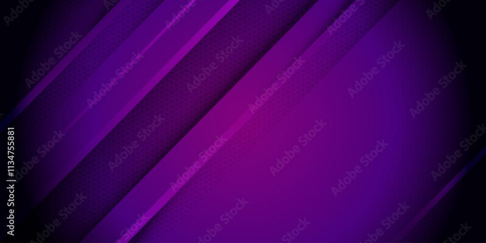 Fototapeta premium The background is a radial gradient and also has black stripes on a purple background. looks elegant and simple.