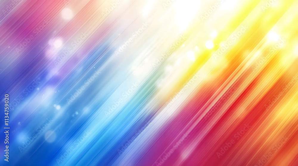An abstract blurred background filled with rainbow colors. An abstract blurred background filled with rainbow colors.