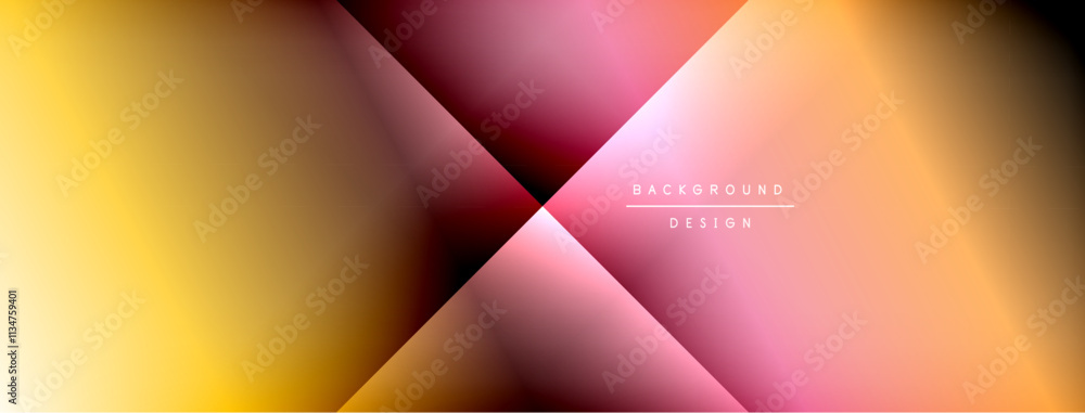 Colorful gradient with lines made of shadow and light. Creative background Colorful gradient with lines made of shadow and light. Creative background