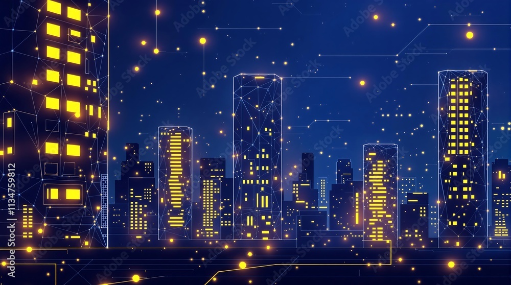 Smart buildings of the future with AI-enabled technology transforming the real estate industry. Smart buildings of the future with AI-enabled technology transforming the real estate industry.