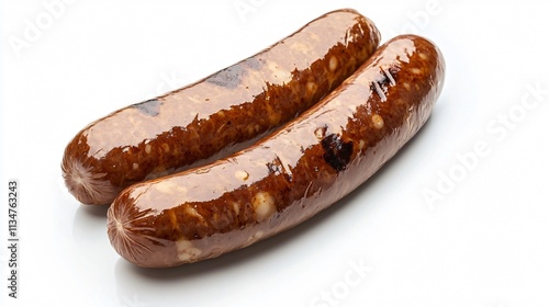 Sausage Icon Transparent Vector Isolated 2D Image