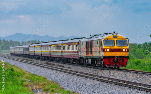 Special Express Train num 969  photo