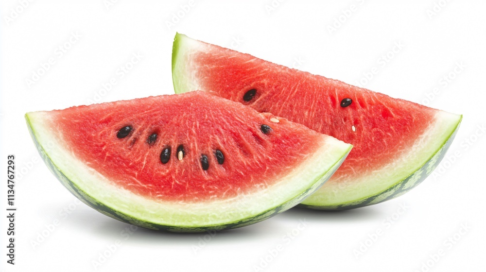Fresh Slice of Watermelon Vector Isolated Illustration for Vibrant Design Projects Fresh Slice of Watermelon Vector Isolated Illustration for Vibrant Design Projects