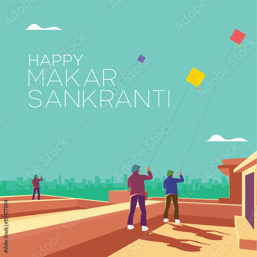 Indian Festival of Kites Makar Sankranti