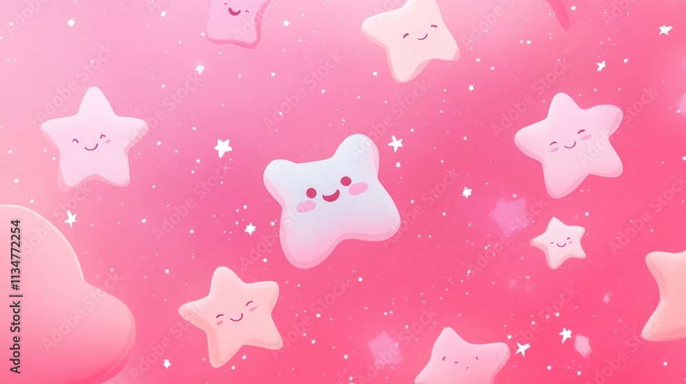 y2k pink neon kawaii background. Soft pastel girly graphic illustration with stars. Can be used as wallpaper. y2k pink neon kawaii background. Soft pastel girly graphic illustration with stars. Can be used as wallpaper.