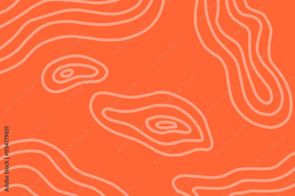 Obraz premium Salmon fillet pattern texture background vector. Abstract raw salmon meat background with stripes salmon line art. Design illustration for Japanese Restaurant, website, banner, packaging. 
