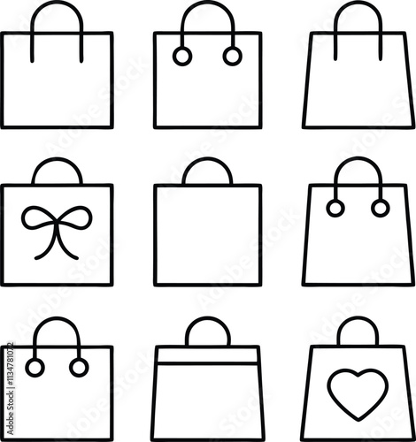 Nine Shopping Bags Styles, Sizes, and Gift Options
