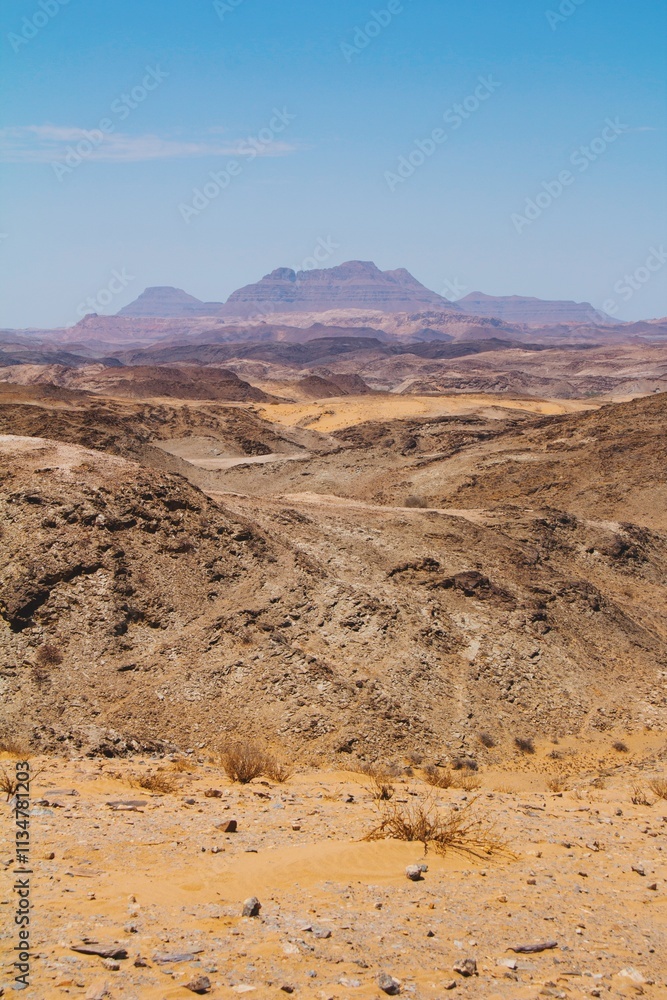Beautiful Desert Landscapes in Namibia Africa Beautiful Desert Landscapes in Namibia Africa