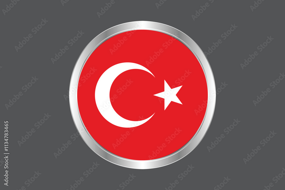 Turkey flag sign, Turkey flag vector graphic, Turkey country flag is a symbol of freedom, National Turkey flag, vector illustration
Turkey flag sign, Turkey flag vector graphic, Turkey country flag is a symbol of freedom, National Turkey flag, vector illustration