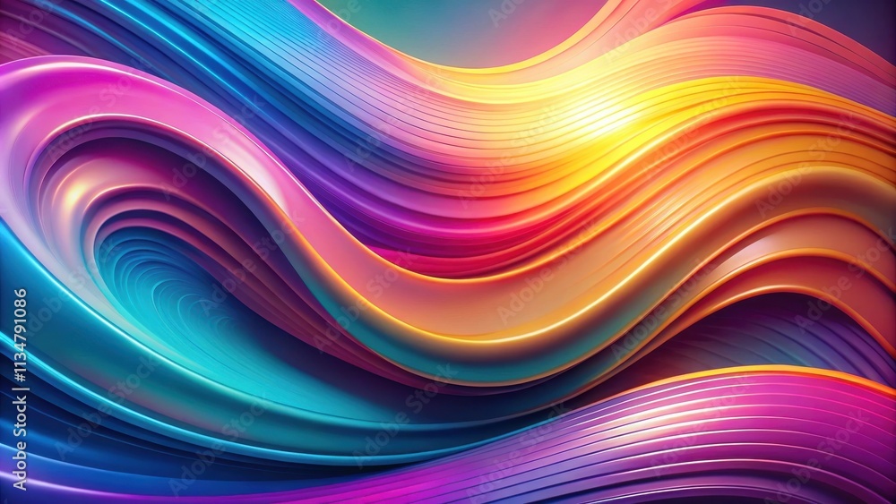 Abstract Swirling Hues of Vibrant Colors in Fluid Motion Abstract Swirling Hues of Vibrant Colors in Fluid Motion