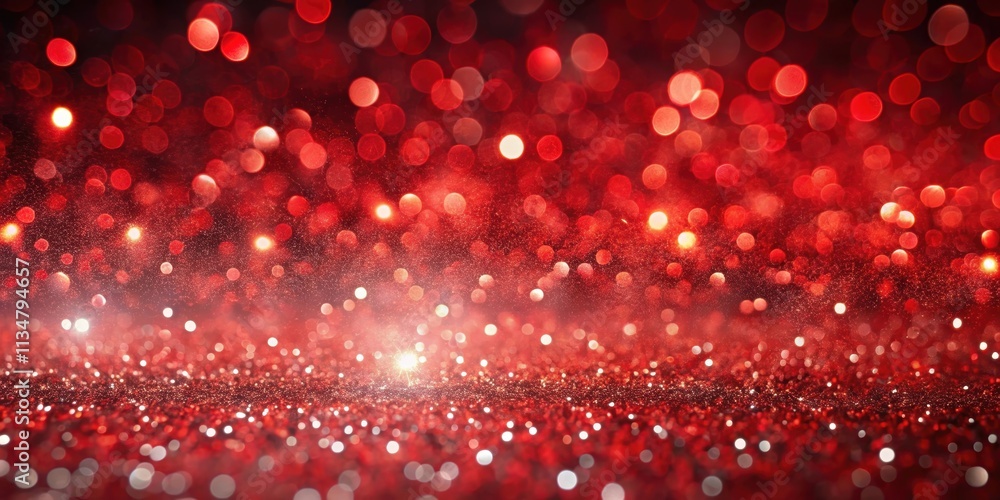 Festive abstract background with red glitter particles, festive, abstract, background, red, glitter, particles Festive abstract background with red glitter particles, festive, abstract, background, red, glitter, particles