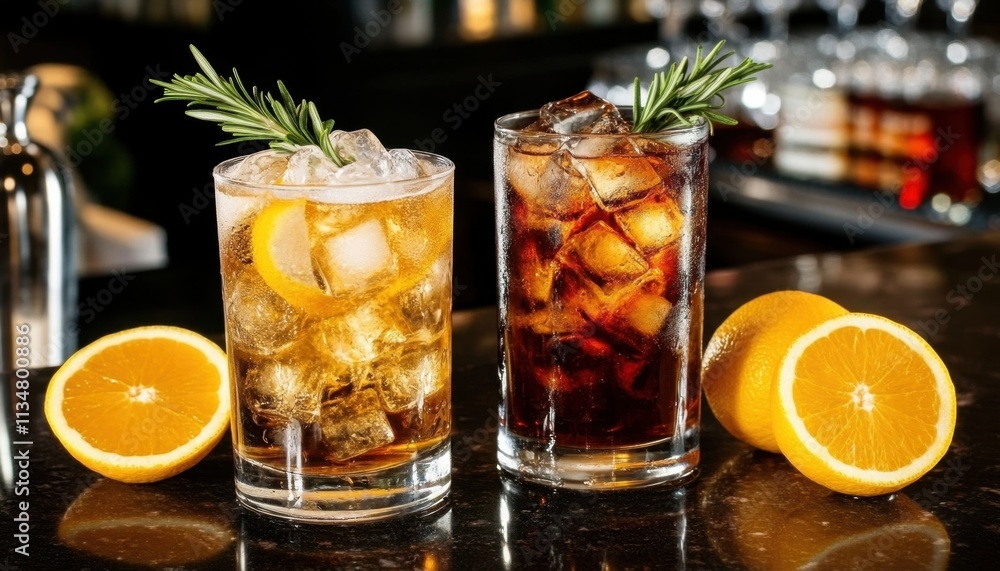 Mixed Drinks Featuring Whiskey and Cola Mixed Drinks Featuring Whiskey and Cola