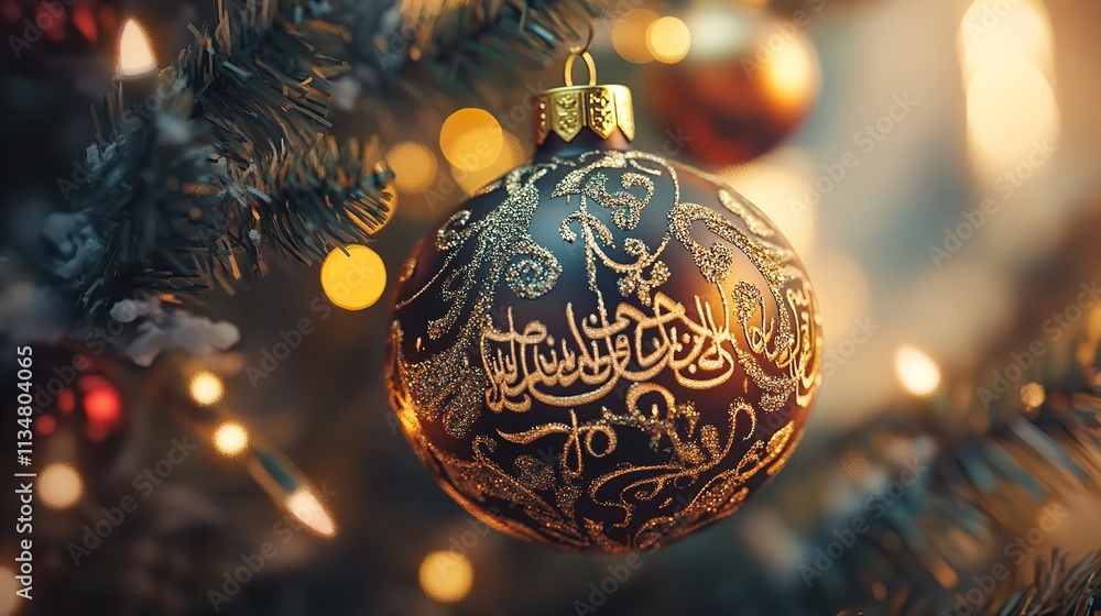 Merry Christmas Greetings Card from World in Different Languages Merry Christmas Greetings Card from World in Different Languages