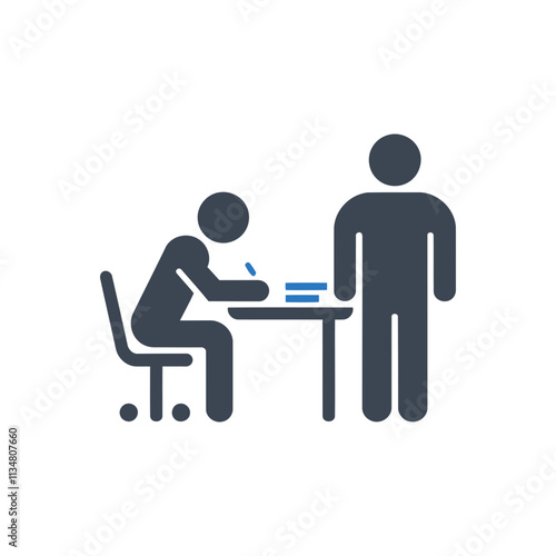 Student Writing Supervised Icon