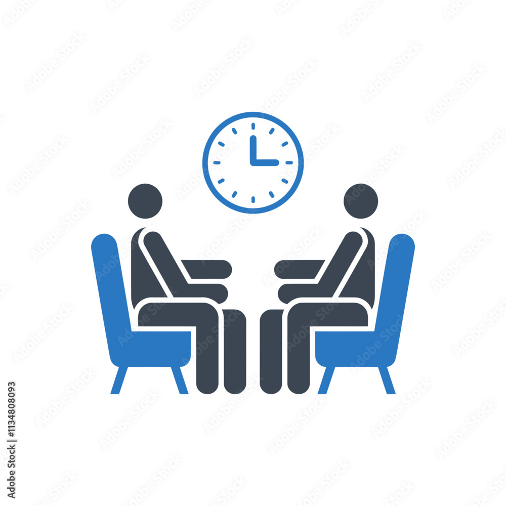 Meeting Consultation Discussion Icon Meeting Consultation Discussion Icon
