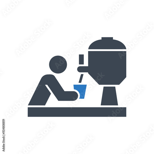 Person Pouring Drink Icon