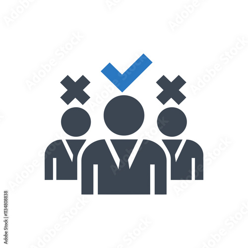 Candidate Selection Process Icon