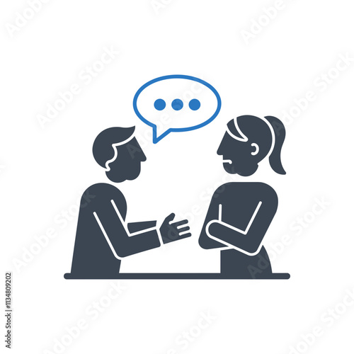 Conversation Conflict Icon