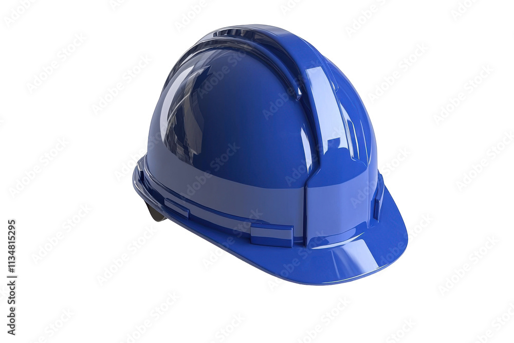 Blue Hard Hat Isolated on PNG Transparent Background Blue Hard Hat Isolated on PNG Transparent Background