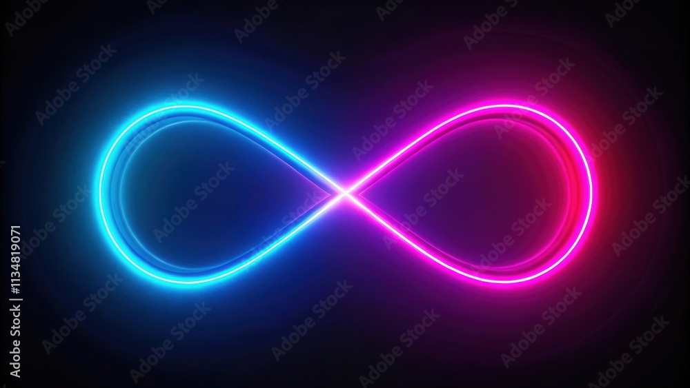 Neon infinity sign in render , neon, infinity, sign, symbol, fluorescent, glowing, vibrant, vivid, colorful, futuristic Neon infinity sign in render , neon, infinity, sign, symbol, fluorescent, glowing, vibrant, vivid, colorful, futuristic