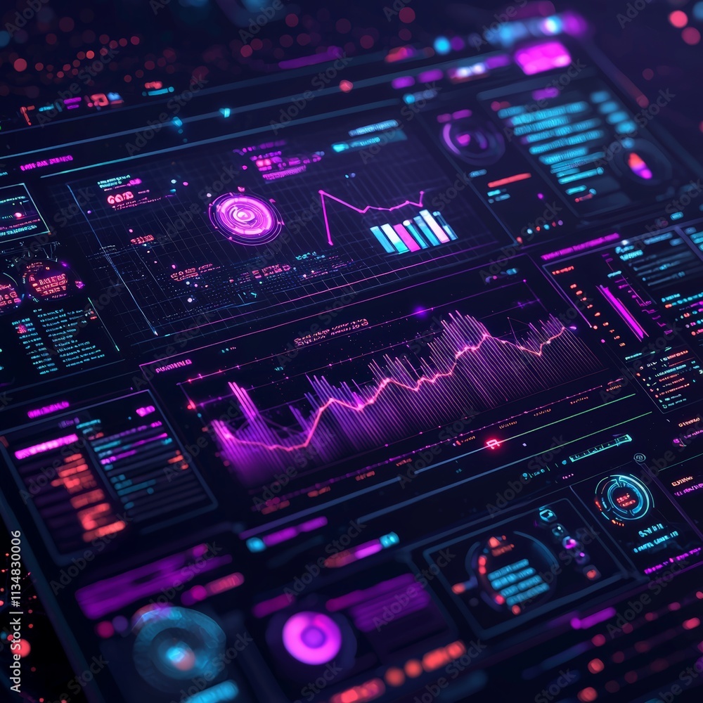 Data visualization dashboard technology lab digital display futuristic environment aerial view data insights for decision making Data visualization dashboard technology lab digital display futuristic environment aerial view data insights for decision making