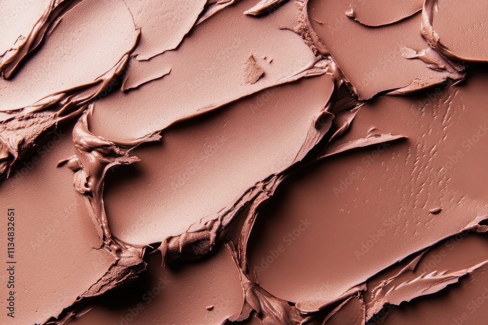 Close up texture paint strocks Mocha Mousse colored image Close up texture paint strocks Mocha Mousse colored image