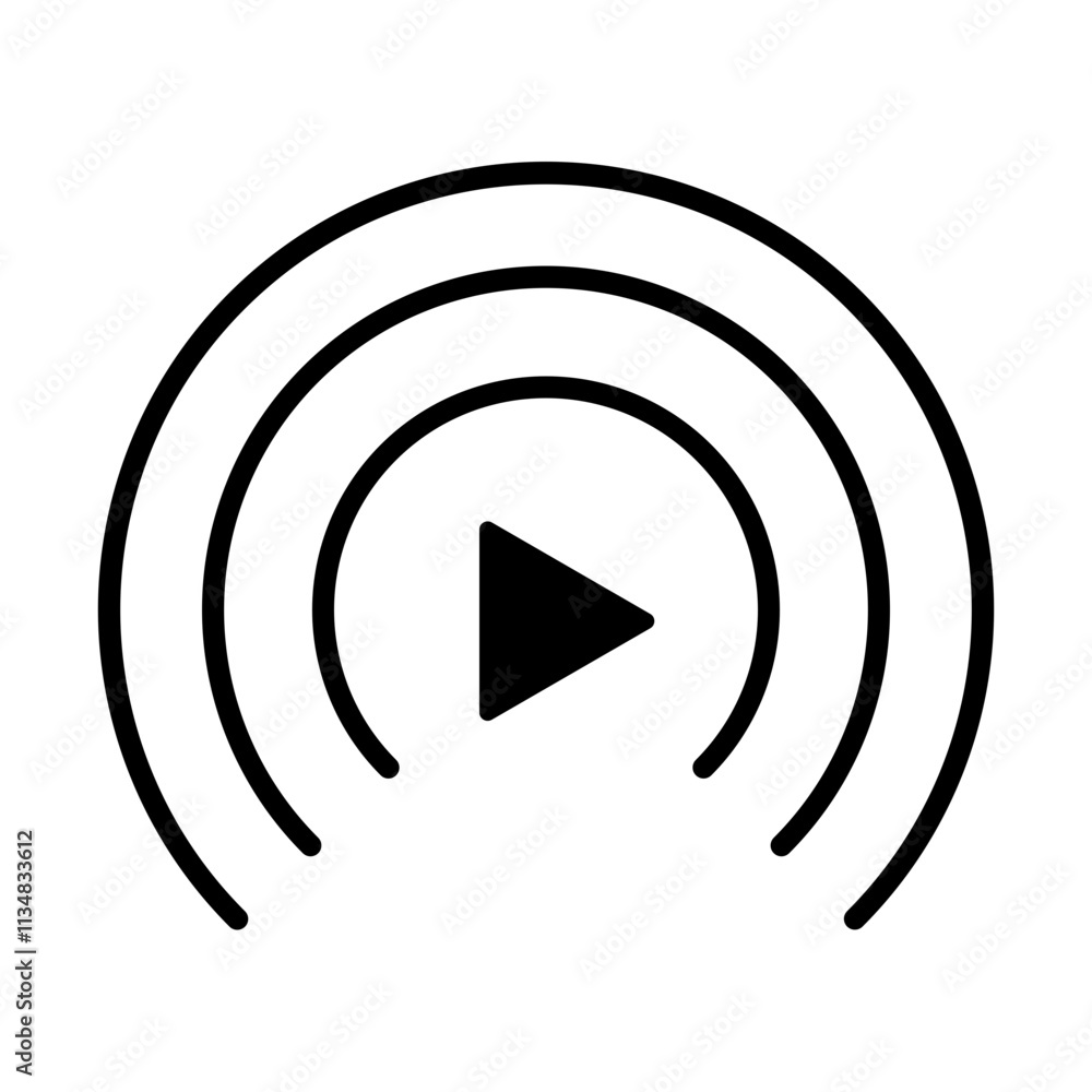 Play icon design Play icon design